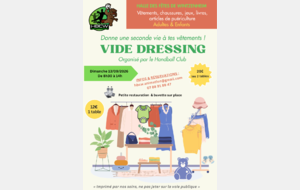 Vide dressing 13/09/2026